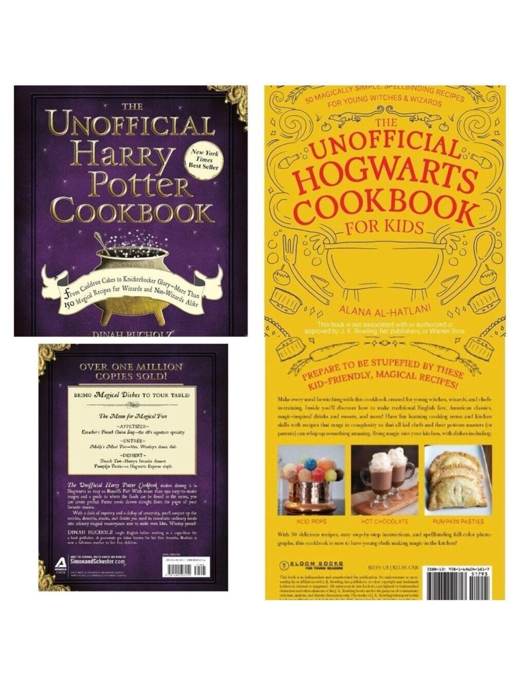Unofficial Harry Potter Cake - Knickerbocker Glory & Unoffic Hogwart Kid CKBKs